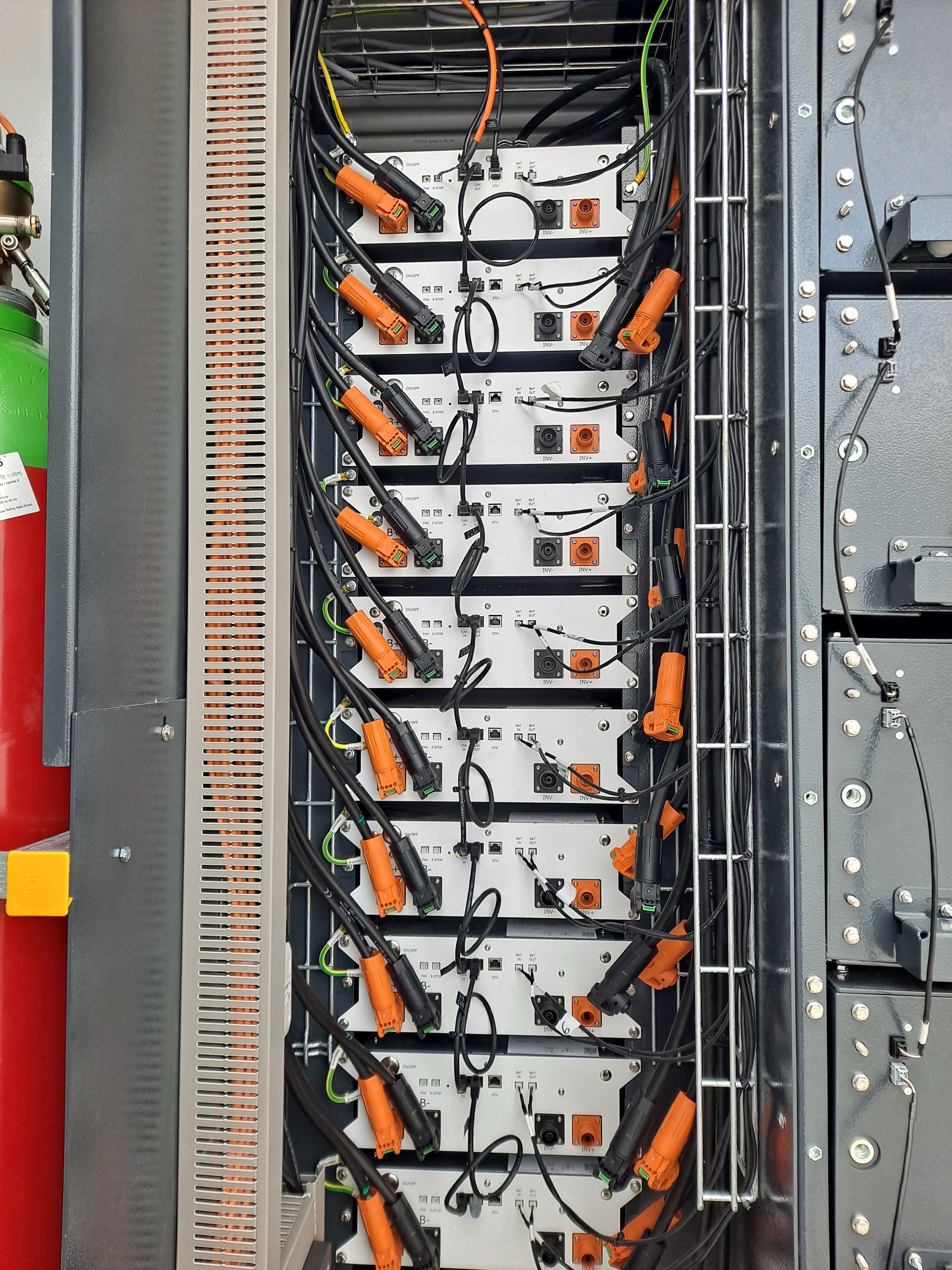 Nokto BMS 1500V — communication interfaces panel
