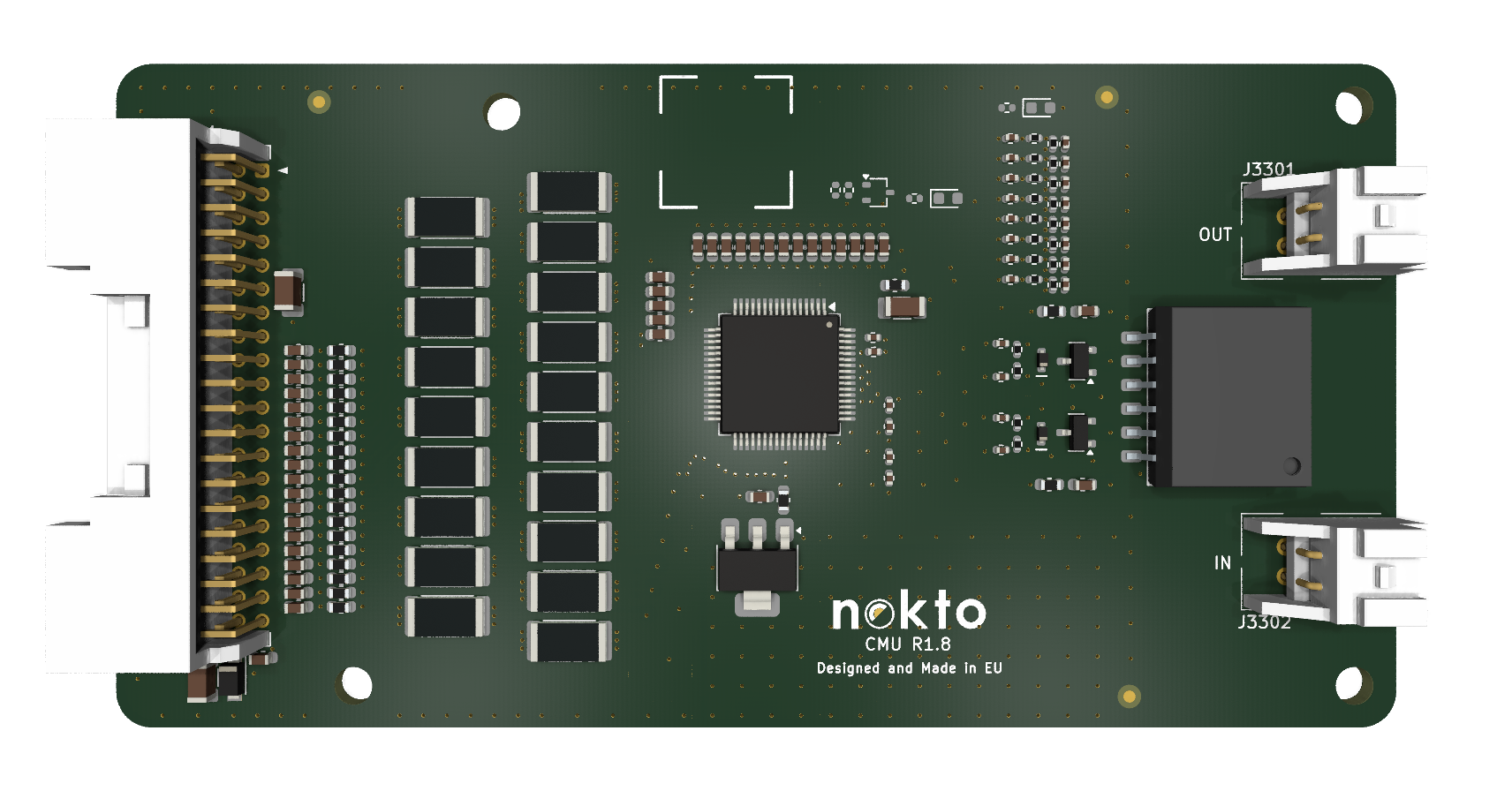 Nokto BMS 1500V CMU (Cell Management Unit) board